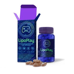 LipoPlay étrend-kiegészítő kapszula (60 db)