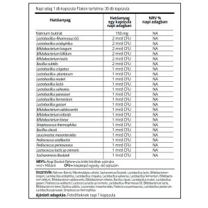 MikroBiom 24 élőflórás étrend-kiegészítő kapszula (30 db)